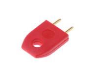 d3086-99 HARWIN Shorting Link Male Straight Red Closed Top 2 Way 1 Row 5.08mm Pitch