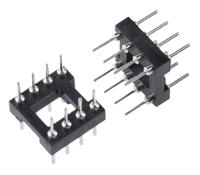 pos-308-s037-99 E-TEC 2.54mm Pitch 8 Way,Through Hole Mount IC Dip Header, Tin