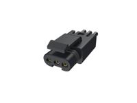 flhs3p008c0 Amphenol Communications Solutions FLHS3P008 Series Straight PCB Socket, 3-Contact, 1-Row, 2.5mm Pitch, Cable Termination