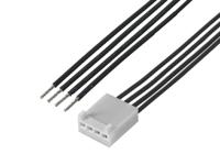 2177971043 Molex 4 Way Female KK 254 Unterminated Wire to Board Cable, 600mm
