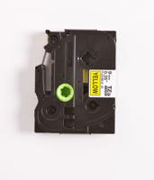tze-fx621 Brother Black on Yellow Label Printer Tape, 8 m Length, 9 mm Width