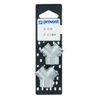 y12p2 PREVOST Y12 Series Y Fitting, G 1/2 Female to G 1/2 Female, Threaded Connection Style, Y12P2