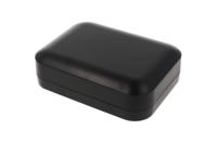 1556ebk Hammond 1556 Series Black ABS, Plastic General Purpose Enclosure, IP54, Flanged, Black Lid, 120 x 160 x 45mm
