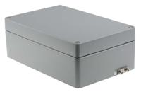 190-1877 RS PRO Aluminium Enclosure, IP66, IK09, 280 x 180 x 100mm