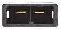 1-353080-2 TE Connectivity Dynamic 5000 Series Straight Through Hole PCB Header, 2 Contact(s), 10.16 mm Pitch, 1 Row, Shrouded