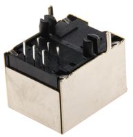 mhrjj66nfras MH Connectors MH Modular Series Female RJ12 Connector, Through Hole, STP Shield Right Angle 6P6C -Way