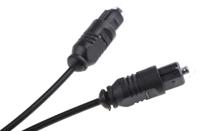 830-0083 RS PRO Male TOSlink to Male TOSlink Optical Audio Cable, 1.5m