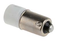 212-480 RS PRO White LED Indicator Lamp, 24V ac/dc, BA9s Base, 10mm Diameter, 2070mcd