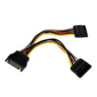 pyo2sata StarTech.com Male SATA Power to Female SATA Power  Cable, 6in