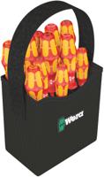 05004310001 Wera 2go Phillips; Pozidriv; Slotted; Torx Insulated Screwdriver Set, 11-Piece