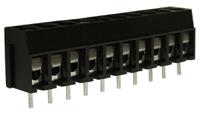 897-0720 RS PRO PCB Terminal Block, 10-Contact, 5mm Pitch, Through Hole Mount, 1-Row, Screw Termination