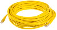 21151392-30 Roline, 15m Cat6, Yellow RJ45 to Male RJ45 Male, S/FTP Shielded, Terminated PVC Sheath