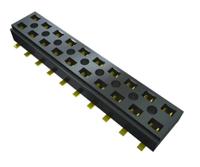 clt-106-02-f-d-be-a-k-tr Samtec CLT Series Straight Surface Mount PCB Socket, 12-Contact, 2-Row, 2mm Pitch, Solder Termination
