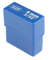 251-801 RS PRO 4mm x 27 Piece Engraving Punch Set, (Letters: A → Z, (&))