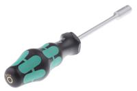 05029415001 Wera Hexagon Nut Driver, 8 mm Tip, 125 mm Blade, 230 mm Overall