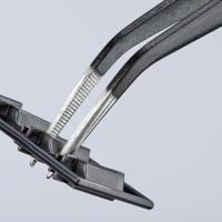 92-34-37 Knipex 155 mm, Steel, Serrated, Tweezer
