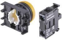 78639222-m22-l-ym22-am22-led230-w Eaton, RMQ Titan M22, Flush Mount, Rear, Surface Mount Yellow LED Pilot Light, 22mm Cutout, IP69K, Round, 12 →
