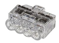 148-90038-hcpm-4-pc-cl HellermannTyton, HelaCon Plus Mini Wire Splice Connector 0.5 → 2.5 (Solid) mm², 1 → 2.5 (Stranded) mm²
