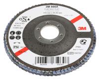 65030 3M Zirconia Aluminium Flap Disc, 115mm, P60 Grit