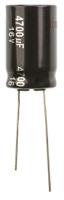 eca1chg472 Panasonic 4700μF Aluminium Electrolytic Capacitor 16V dc, Radial, Through Hole - ECA1CHG472