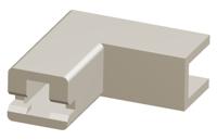 360040-1 TE Connectivity, 110 1 Way Nylon Crimp Terminal Housing, Black