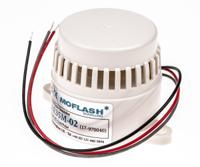 ae35m-02 Moflash AE35M Series Panel Mount Horn, 12 V, 24 V, 95dB at 1 m, IP30, DC, 2-Tone