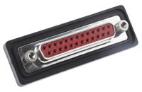 fwdf25s-1731100142 FCT from Molex FWD 25 Way Panel Mount D-sub Connector Socket