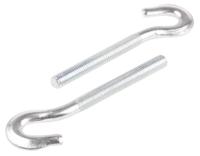 908-6775 RS PRO Carbon Steel Anchor Bolt M10 x 116mm, 10mm Fixing Hole