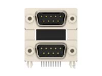 2454917-4 TE Connectivity 2454917 9 Way Vertical Board Mount D-sub Connector Plug, 19.05mm Pitch