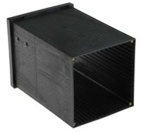 500-011 RS PRO Black Noryl Instrument Case, 96 x 96 x 138mm
