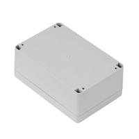 192-0698 RS PRO Grey ABS Enclosure, IP65, Grey Lid, 100.1 x 150.1 x 60mm
