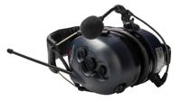 mt53h7a4400-eu 3M PELTOR LiteCom Wired Speak & Listen Electronic Ear Defenders with Headband, 32dB, Black/Navy, Noise Cancelling