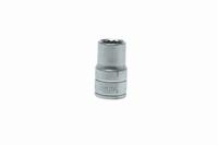 m120513-c Teng Tools 1/2 in Drive 13mm Standard Socket, 12 point, 38 mm Overall Length