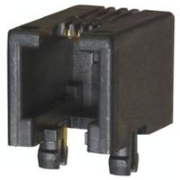 87180-044lf Amphenol Communications Solutions MOD JACK Series Female RJ45 Connector, Through Hole, Cat3 Horizontal 4P4C -Way