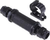 469-1818 RS PRO Black Nylon Junction Box, IP68, 5 Terminals