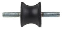162-3235 RS PRO M6 Anti Vibration Mount, Male to Male Bobbin with 22kg Compression Load