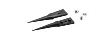 a5sv ideal-tek 40 mm, PVDF, Straight, ESD Tweezers