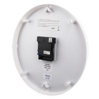 669-9252 RS PRO White Radio Controlled Analog Wall Clock, 300mm Diameter