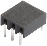 m20-7890346 HARWIN Right Angle Through Hole Mount PCB Socket, 3-Contact, 1-Row, 2.54mm Pitch, Solder Termination
