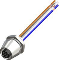 283-4998 RS PRO Industrial Circular Connector, 5 Contacts, Panel, M12 Connector, Plug, Socket, Female, IP67, RS PRO Series