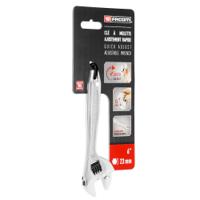 1016pb Facom Adjustable Spanner, 150 mm Overall, 23mm Jaw Capacity, Metal Handle