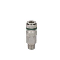 325-405 RS PRO Brass, Steel Female Pneumatic Quick Connect Coupling, BSPT 1/2 Male Threaded