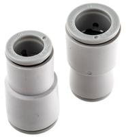 kq2h10-12a SMC KQ2 Series Straight Tube-to-Tube Adaptor, Push In 10 mm to Push In 12 mm, Tube-to-Tube Connection Style