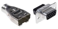 5748634-1 TE Connectivity Amplimite HDP-20 15 Way Cable Mount D-sub Connector