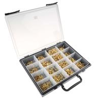 483-3028 RS PRO Slot Flat, Round Brass Wood Screw, No. 10, No. 4, No. 6, No. 8 Thread