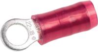 32948 TE Connectivity, PLASTI-GRIP Insulated Ring Terminal, M4 Stud Size, 0.26mm² to 1.65mm² Wire Size, Red