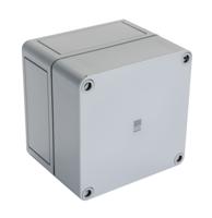 9507000 Rittal PK Series Polycarbonate Wall Box, IP66, 110 mm x 110 mm x 90mm