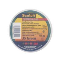 scotch-35-vert-20-x-19 3M Scotch 35 Green PVC Electrical Tape, 19mm x 20m