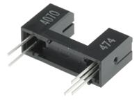 ee-sx4070 EE-SX4070 Omron, Through Hole Slotted Optical Switch, Open Collector Output