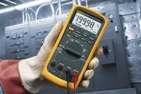 fluke-27-ii Fluke 27 Handheld Digital Multimeter, True RMS, 10A ac Max, 10A dc Max, 1000V ac Max